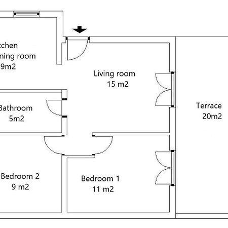 Apartment Blue Pula, New, Family Friendly, Comfortable, Free Parking And Wifi ภายนอก รูปภาพ